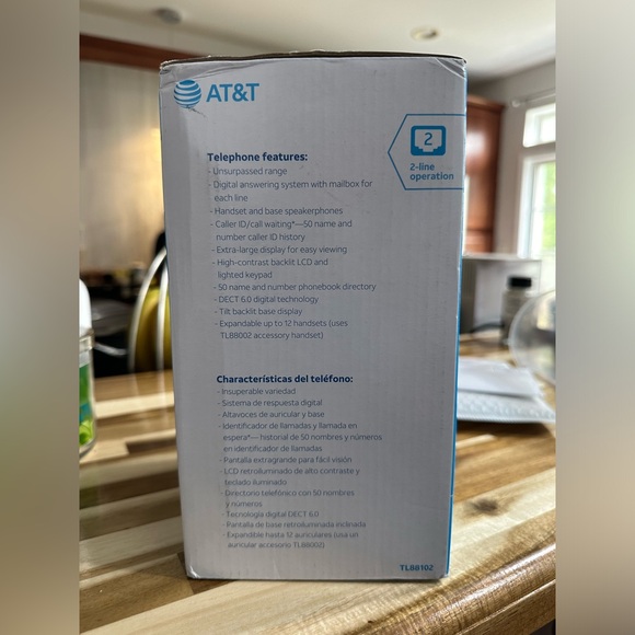 AT&T 2-line answering system - Picture 2 of 4